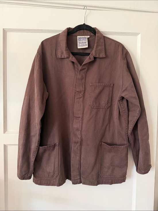 Jungmaven Other - Jungmaven Hemp and Organic Cotton Men's Brown Workwear Chore Jacket